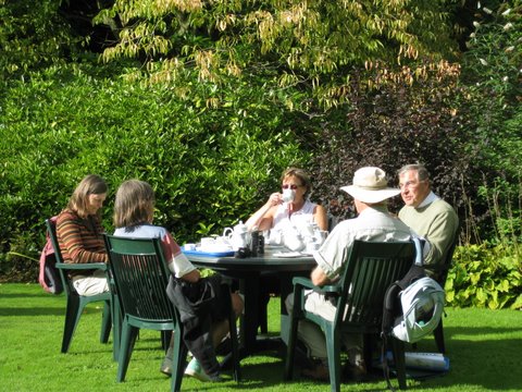 Visit by Hankelow Amenities Group to Hodnet Hall Gardens in September 2010